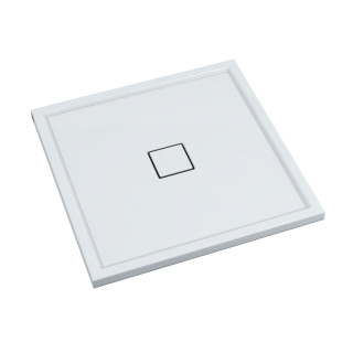Schedline Brodzik kompozytowy Stabilsound Plus® Erida 90x90x5 cm, kwadratowy, Gwarancja 15 lat